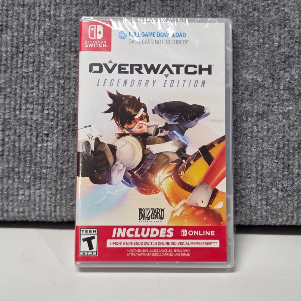 Overwatch Legendary Edition Nintendo Switch Blizzard New Sealed Digital Download